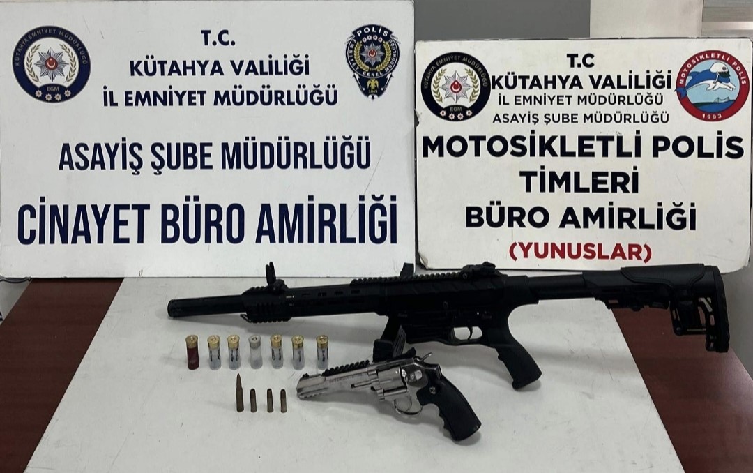 Kütahya İl Emniyet Müdürlüğünün iki haftalık bilançosu açıklandı
