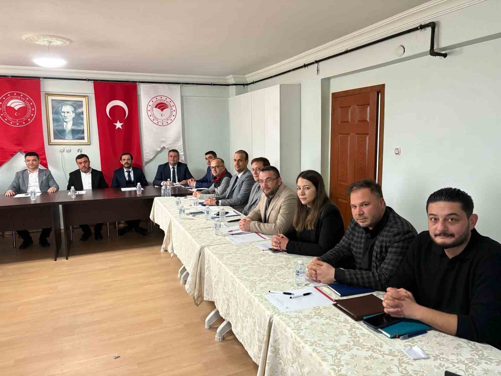 Kütahya il koordinasyon toplantısı Çavdarhisar’da yapıldı
