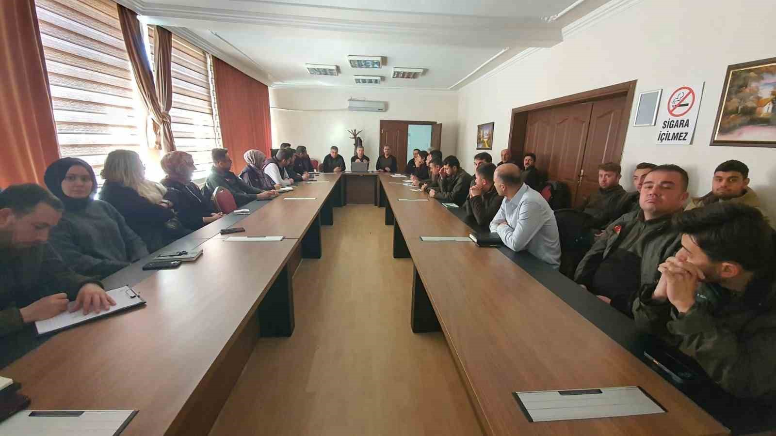 Kütahya OBM’de mevzuat eğitimi
