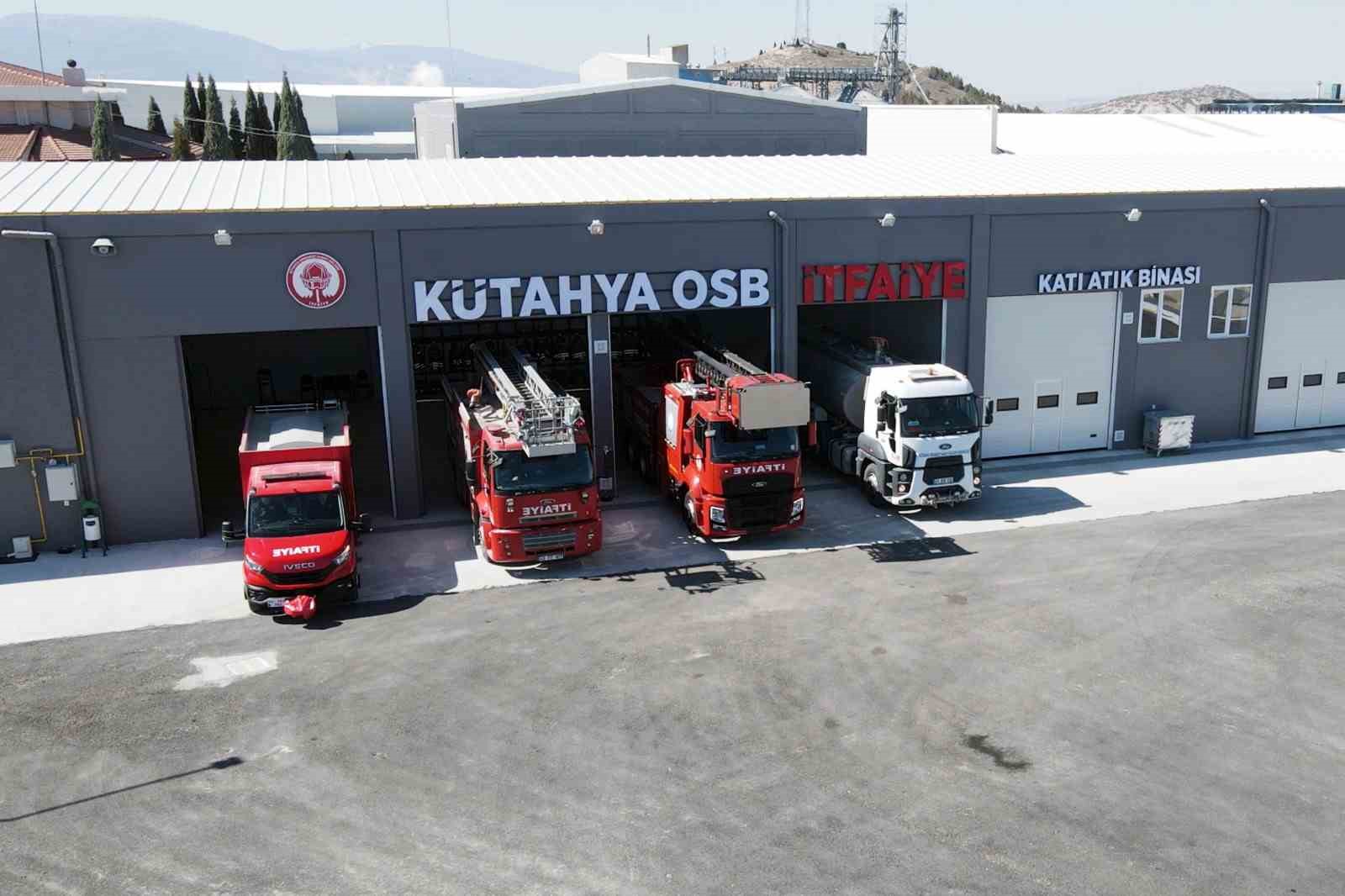 Kütahya OSB İtfaiyesi’ne yeni araç takviyesi
