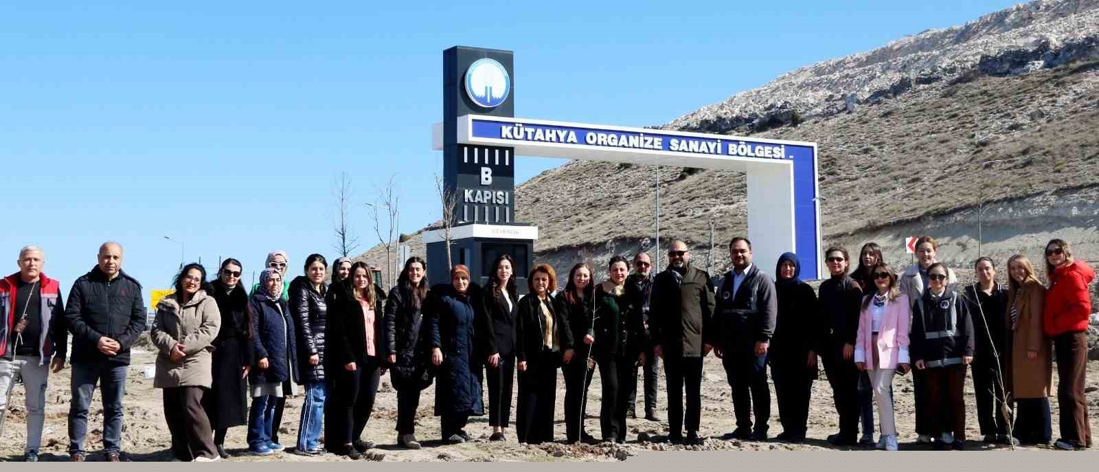 Kütahya OSB’de fidan dikim etkinliği
