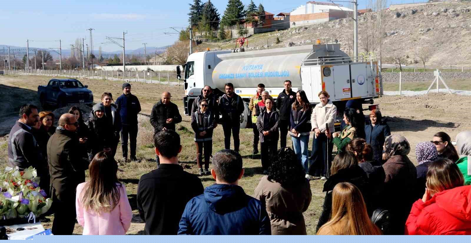 Kütahya OSB’de fidan dikim etkinliği
