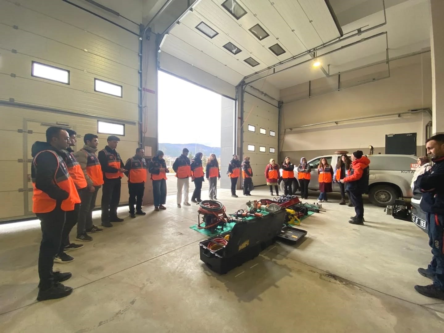 Kütahya’da 21 gönüllüye AFAD eğitimi verildi
