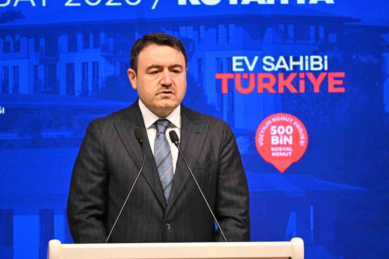 Kütahya’da 3 bin 592 konutun hak sahipleri kura ile belirlendi
