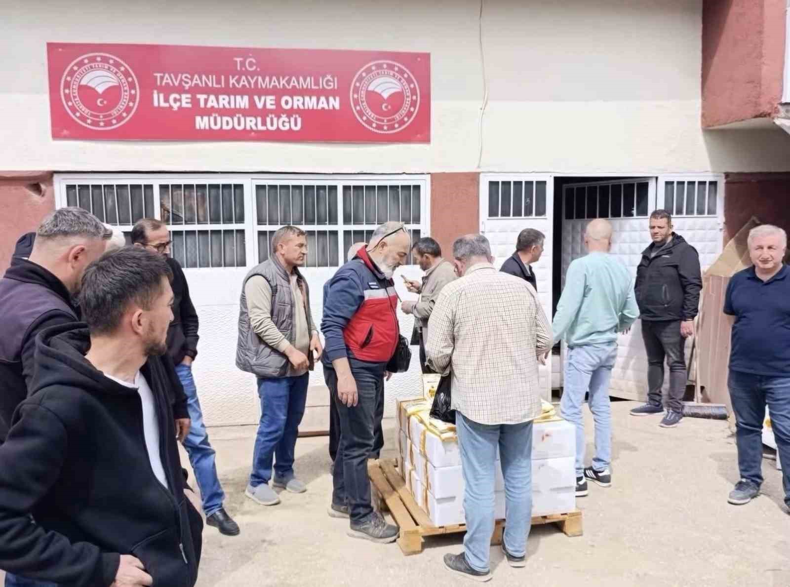 Kütahya’da "Arıya Can Arıcıya Nefes" projesi hayata geçirildi
