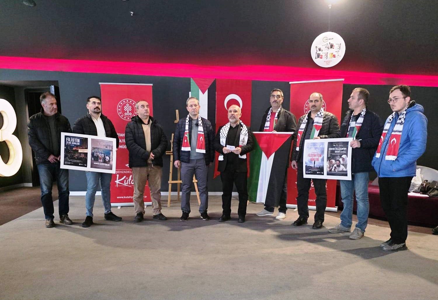 Kütahya’da "Filistin Film Günleri" tanıtımı
