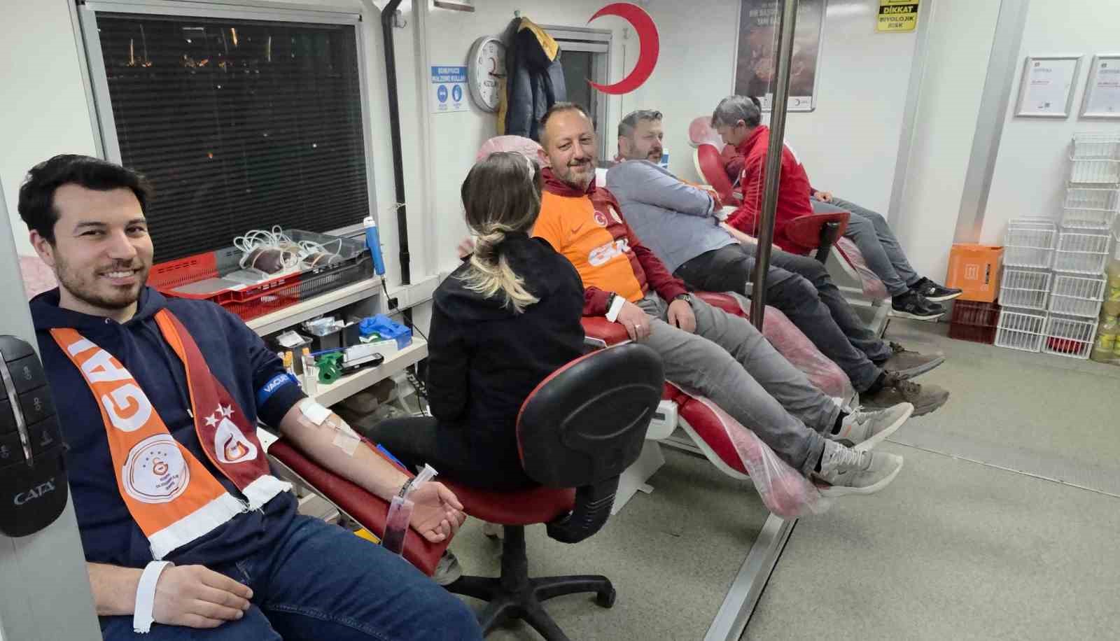 Kütahya’da Galatasaraylılardan kan bağışı seferberliği
