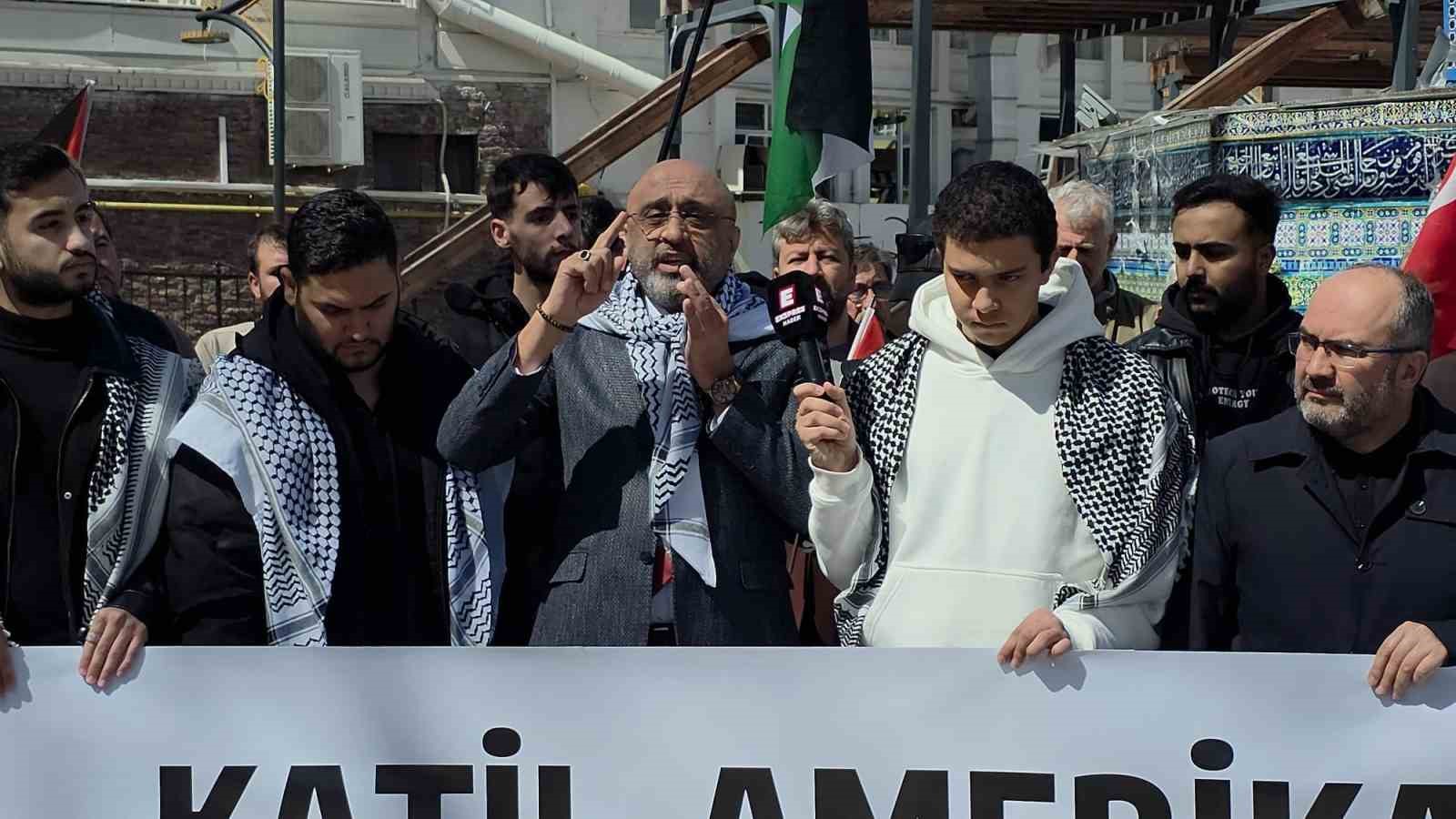 Kütahya’da İsrail’in Filistinli esirleri hedef alan idam cezası yasasına tepki
