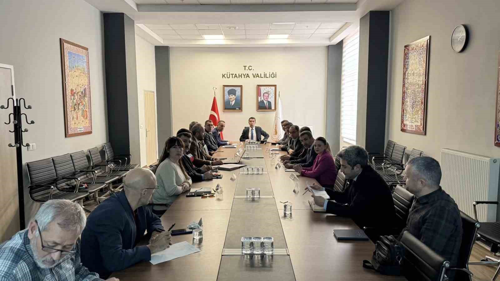 Kütahya’da kuraklık riski masaya yatırıldı
