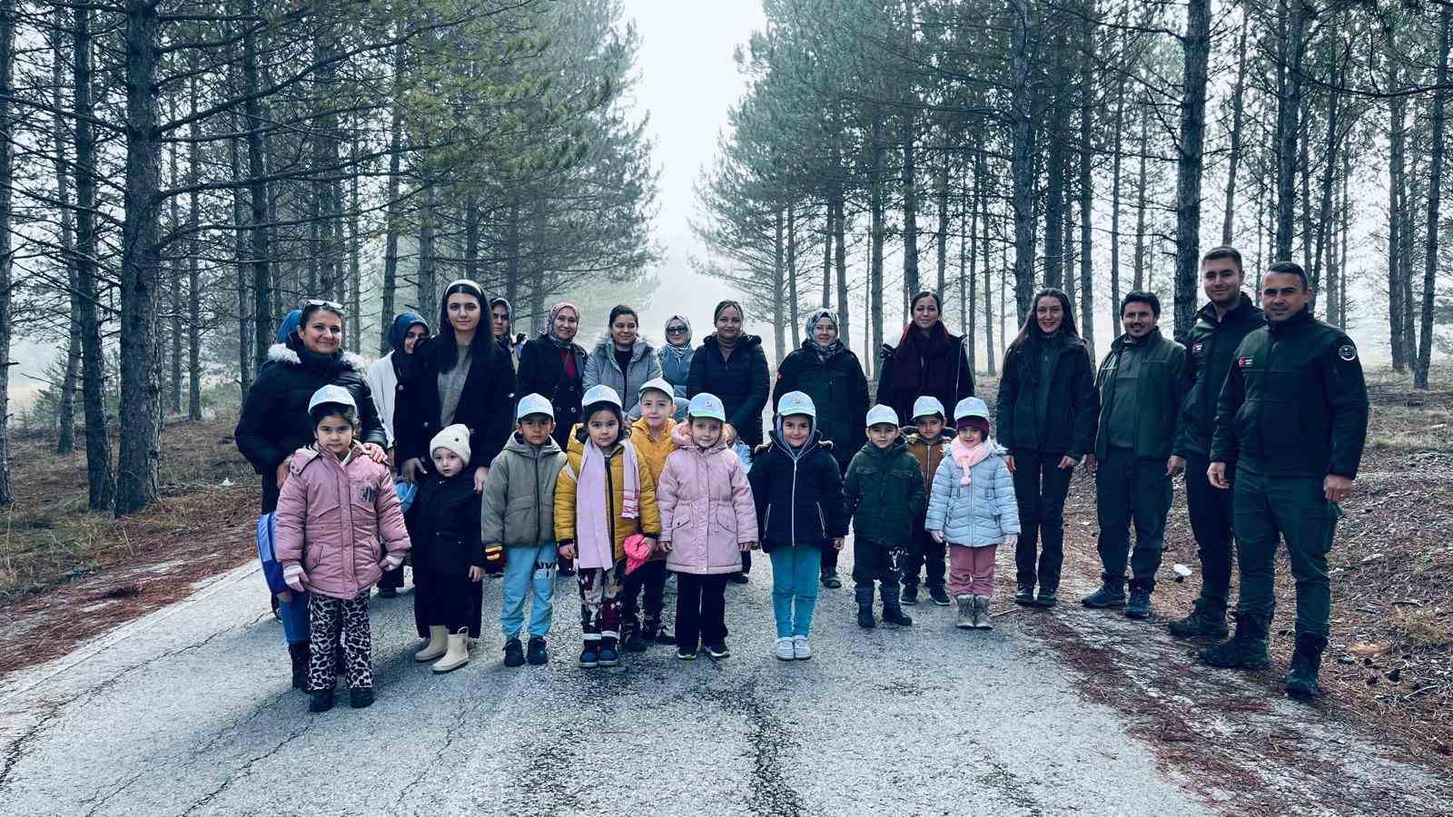 Kütahya’da öğrencilere yönelik doğa yürüyüşü etkinliği
