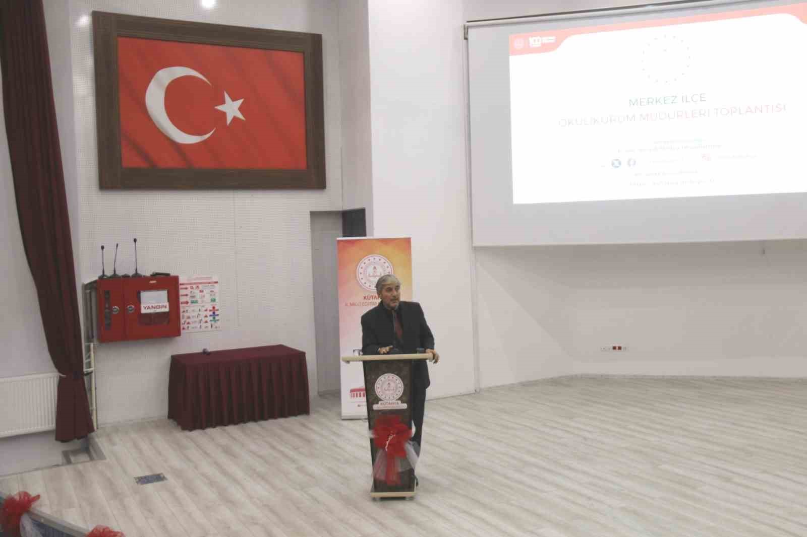 Kütahya’da okul güvenliği değerlendirme toplantısı yapıldı
