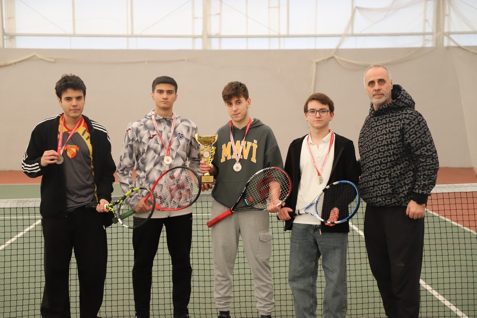 Kütahya’da ’Okullar Arası Gençler Tenis Müsabakaları’ tamamlandı
