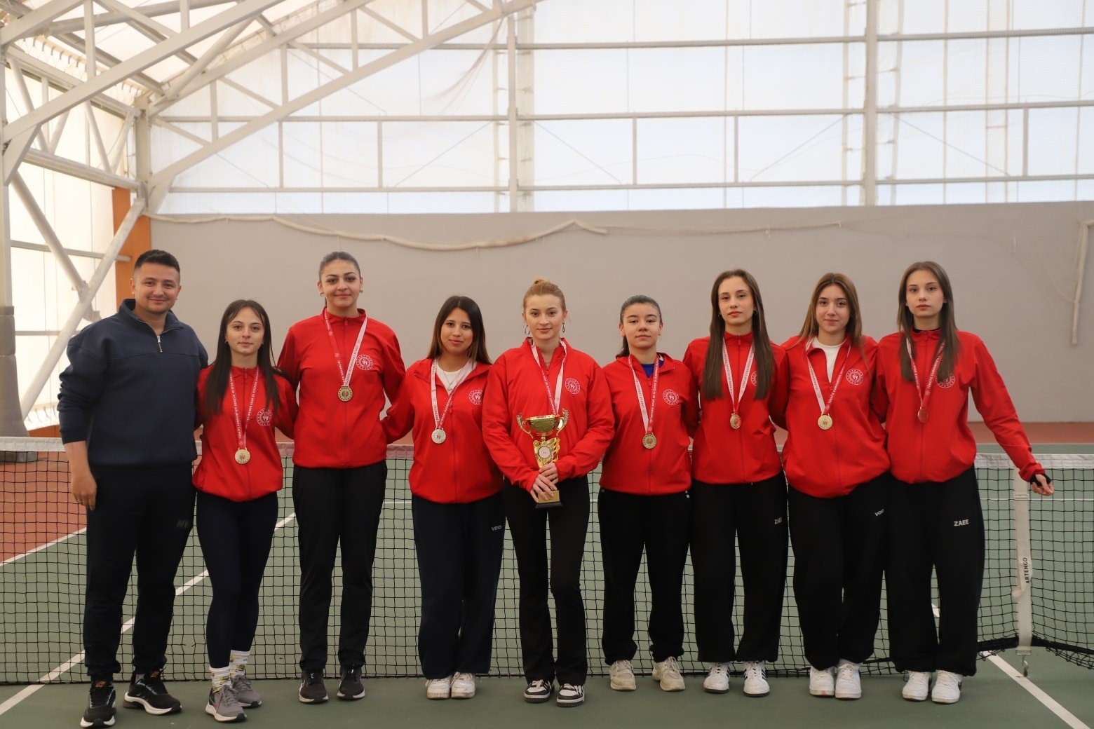Kütahya’da ’Okullar Arası Gençler Tenis Müsabakaları’ tamamlandı
