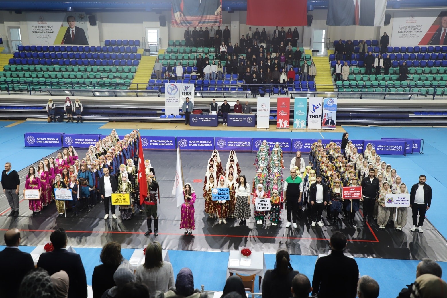 Kütahya’da ’Okullar Arası Halk Oyunları İl Birinciliği’ tamamlandı
