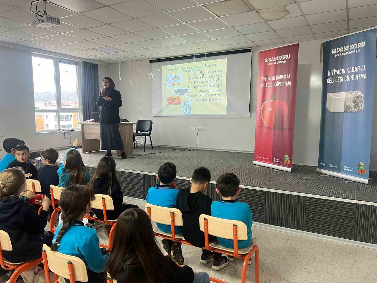 Kütahya’da okullarda gıda güvenilirliği eğitimi
