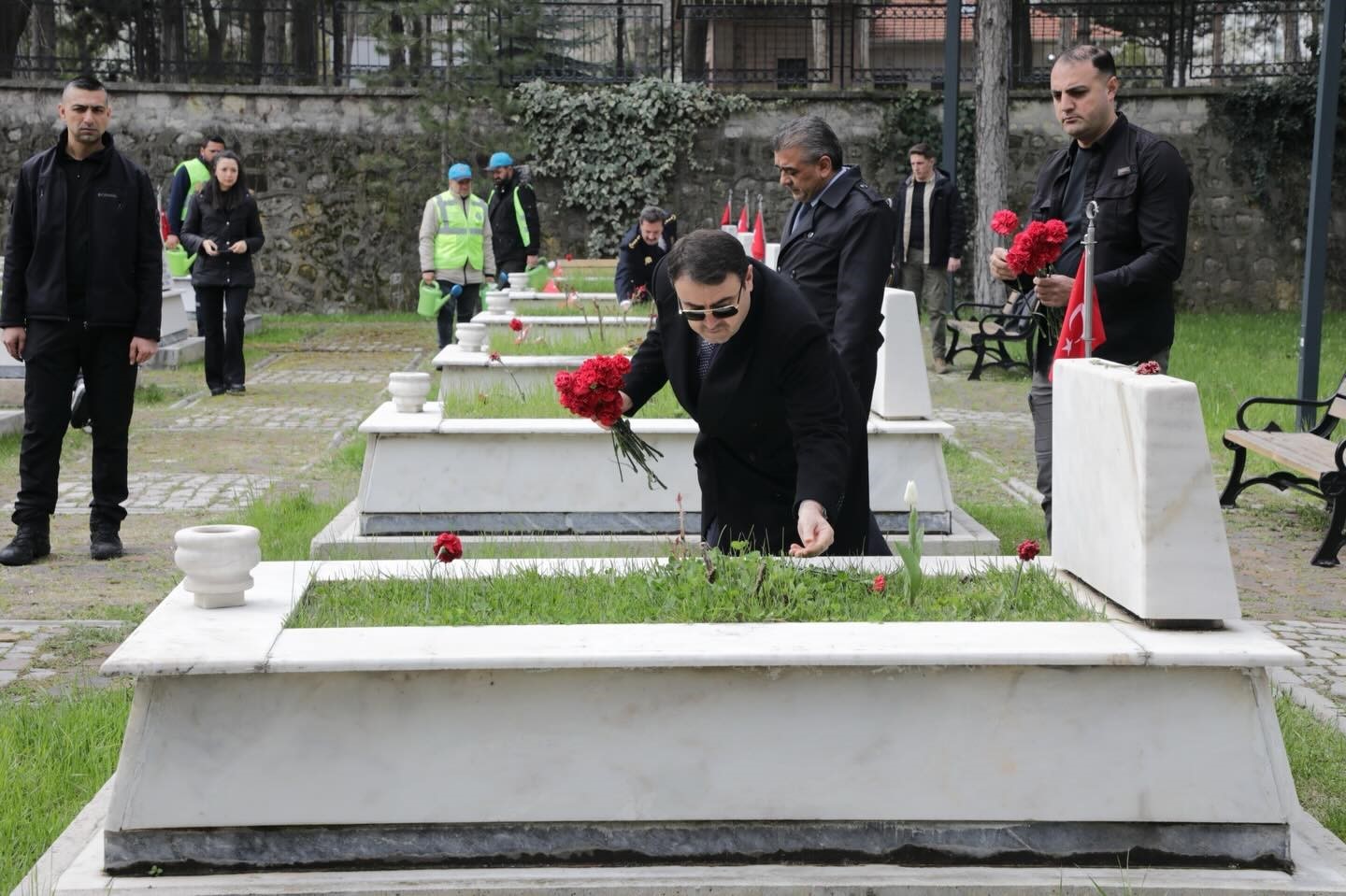 Kütahya’da "Polis Haftası" dolayısıyla şehitlikler ziyaret edildi
