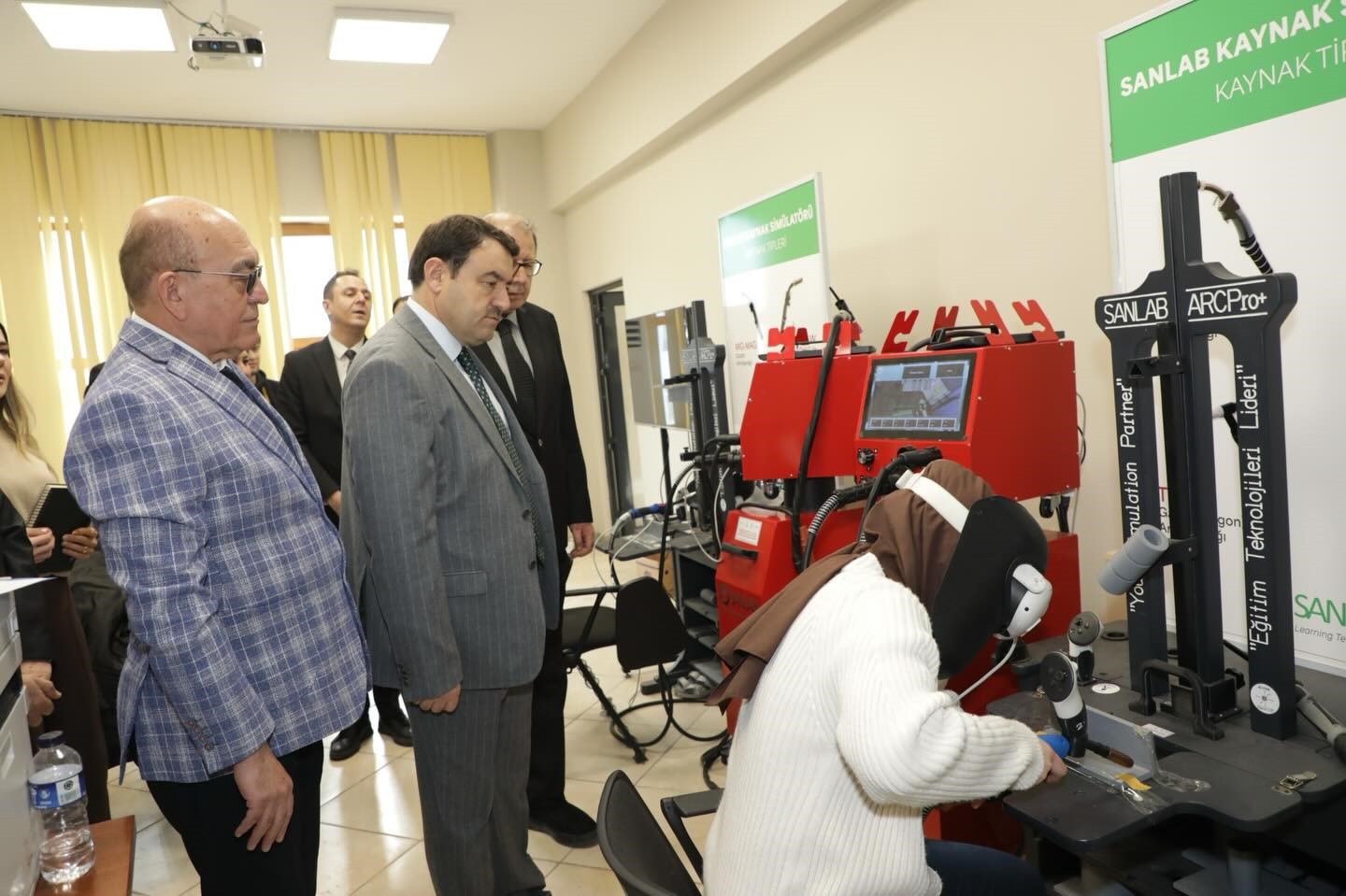 Kütahya’da SOGEP kapsamındaki "Sanal Gerçeklik ile Kaynakçılık" projesi tanıtıldı
