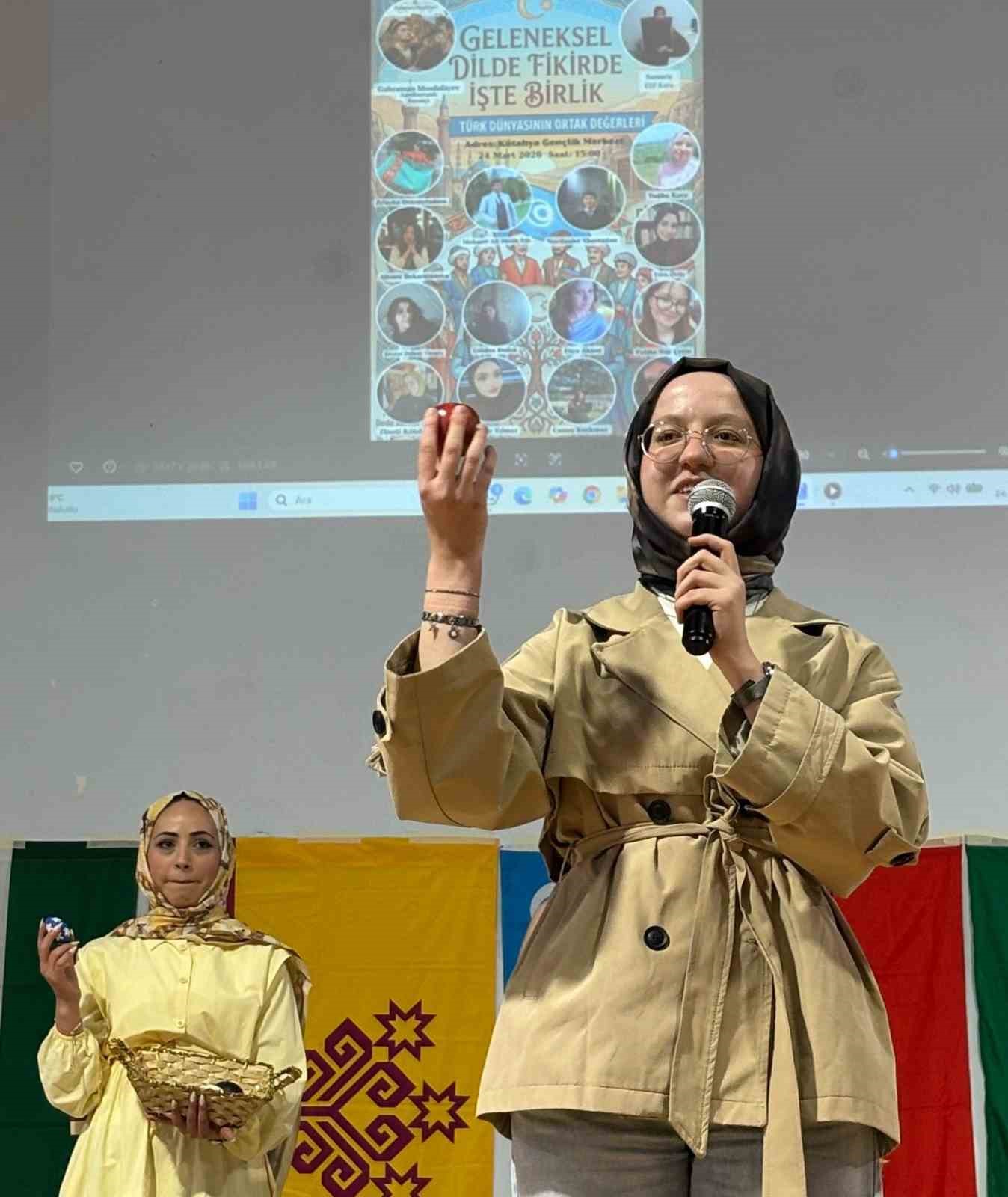 Kütahya’da "Türk Dünyasının Ortak Değerleri" sahnelendi
