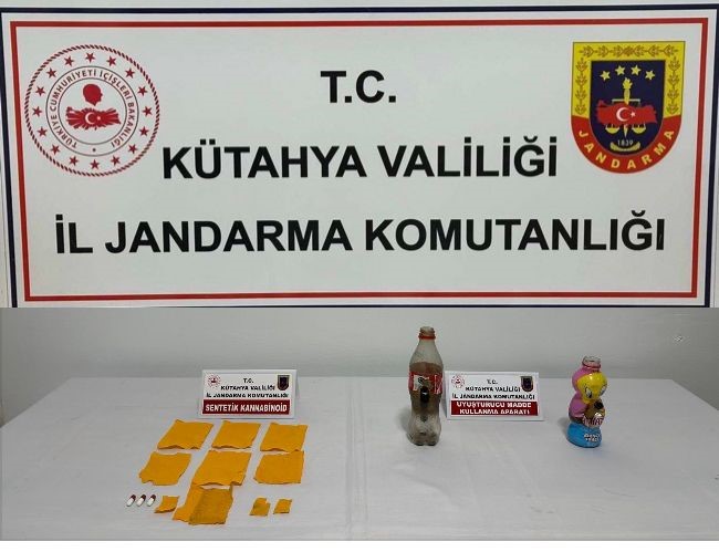 Kütahya’da uyuşturucu operasyonu
