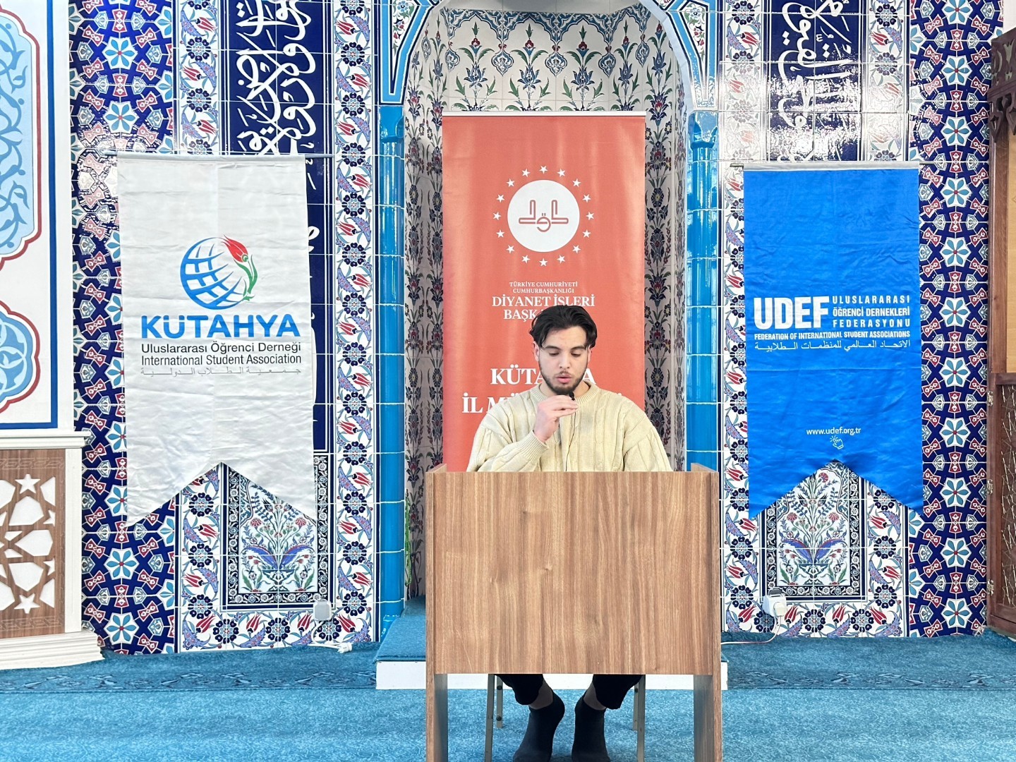 Kütahya’da ’Yabancı Üniversite Öğrencileri Arasında Kur’an-ı Kerim Güzel Okuma’ etkinliği
