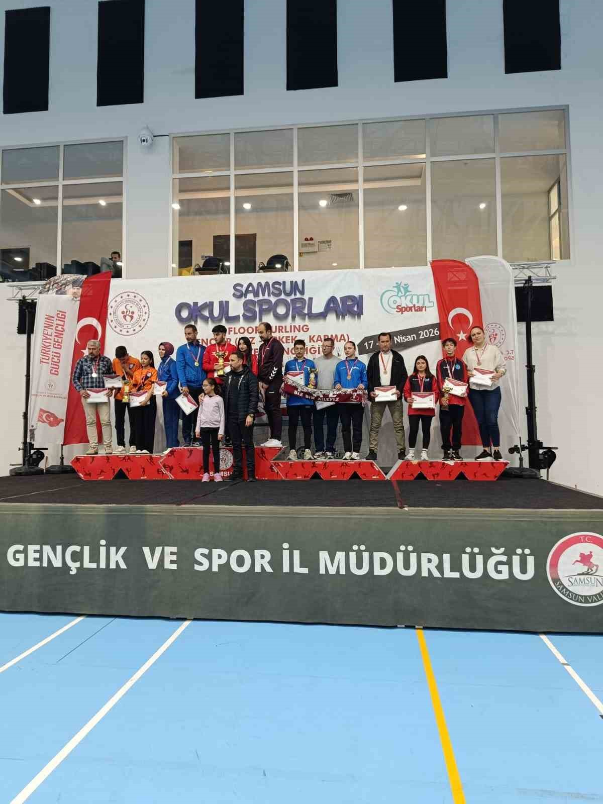 Kütahya’nın gururu pazarlar Spor Lisesi Floor curling’de Türkiye dördüncüsü oldu
