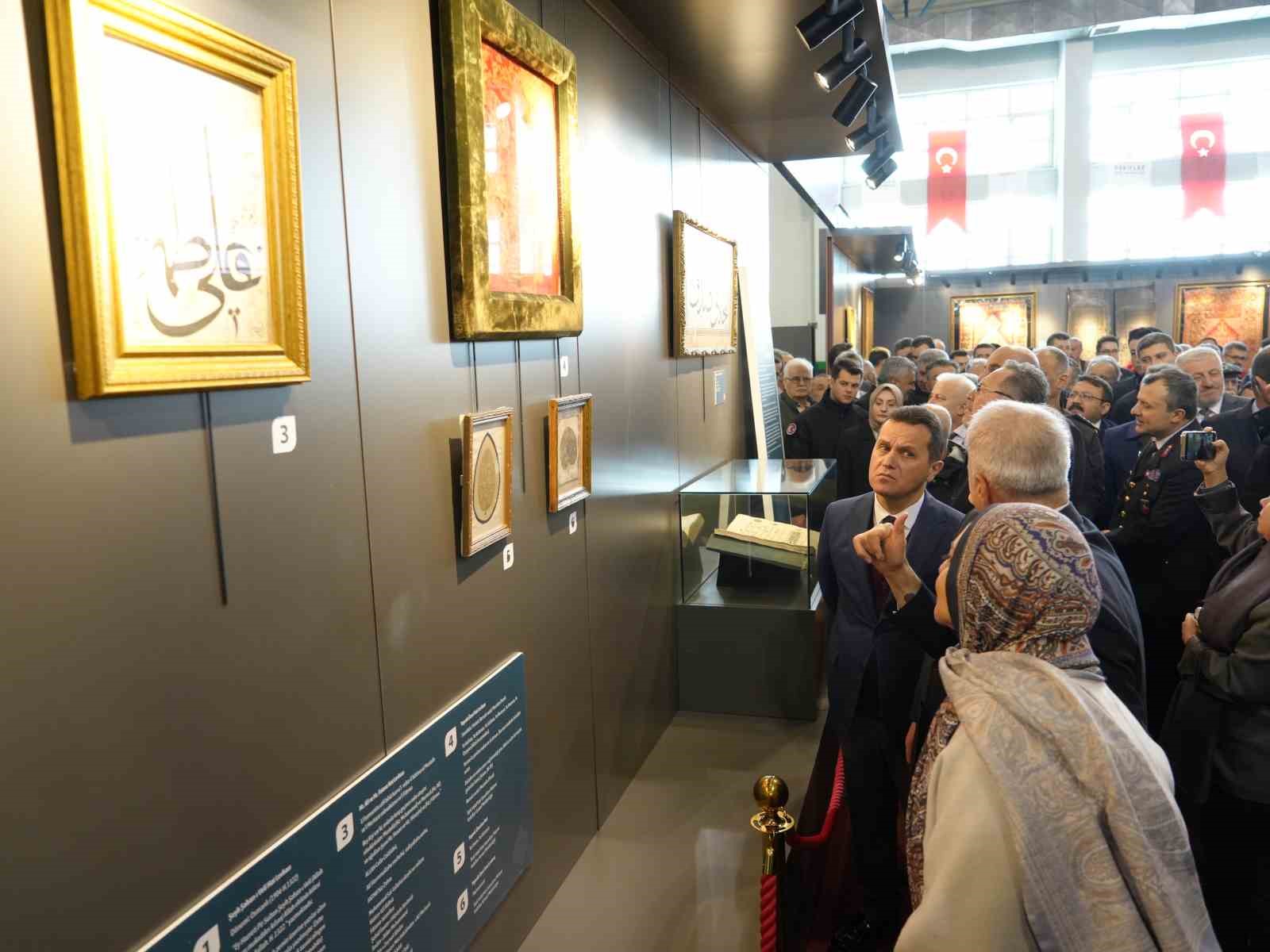 Kutsal emanetlere Kastamonu’da yoğun ilgi
