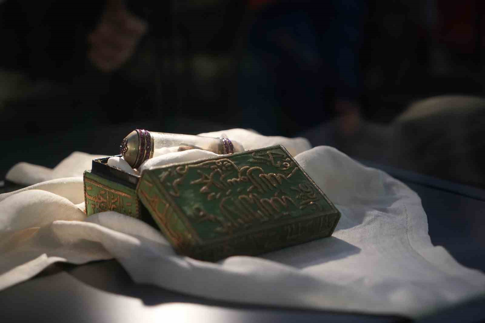 Kutsal Emanetler’in Anadolu yolculuğu Erzurum’dan başladı
