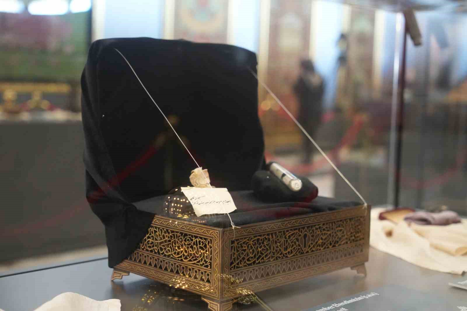 Kutsal Emanetler’in Anadolu yolculuğu Erzurum’dan başladı
