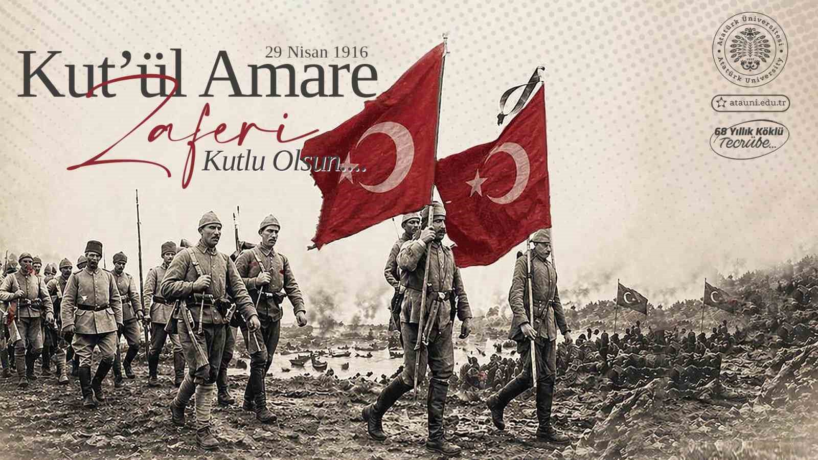 Kût’ül-Amâre Zaferinin 110. yıl dönümü kutlu olsun
