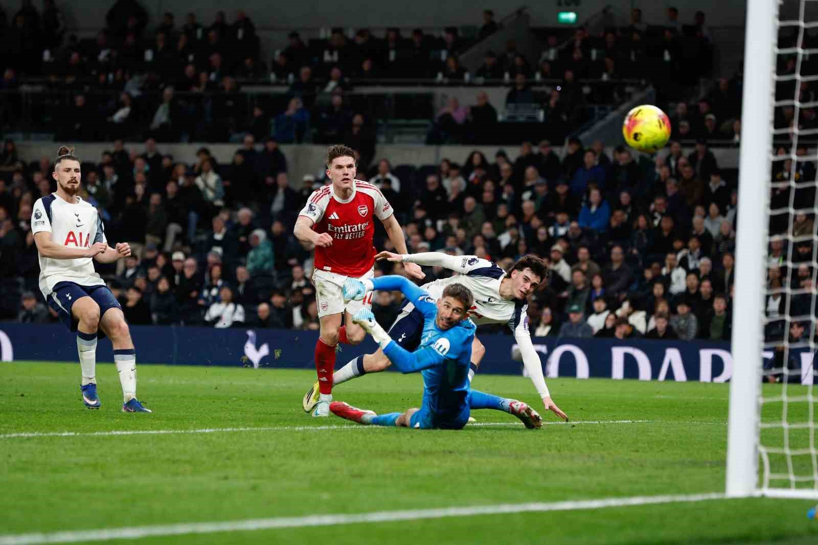Kuzey Londra derbisinde kazanan Arsenal
