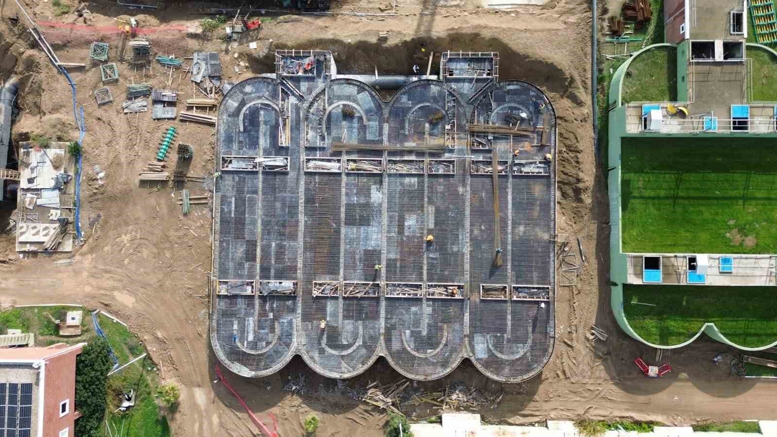 Lara Atıksu Arıtma Tesisi’nde kapasite arttırma çalışmaları hızla devam ediyor
