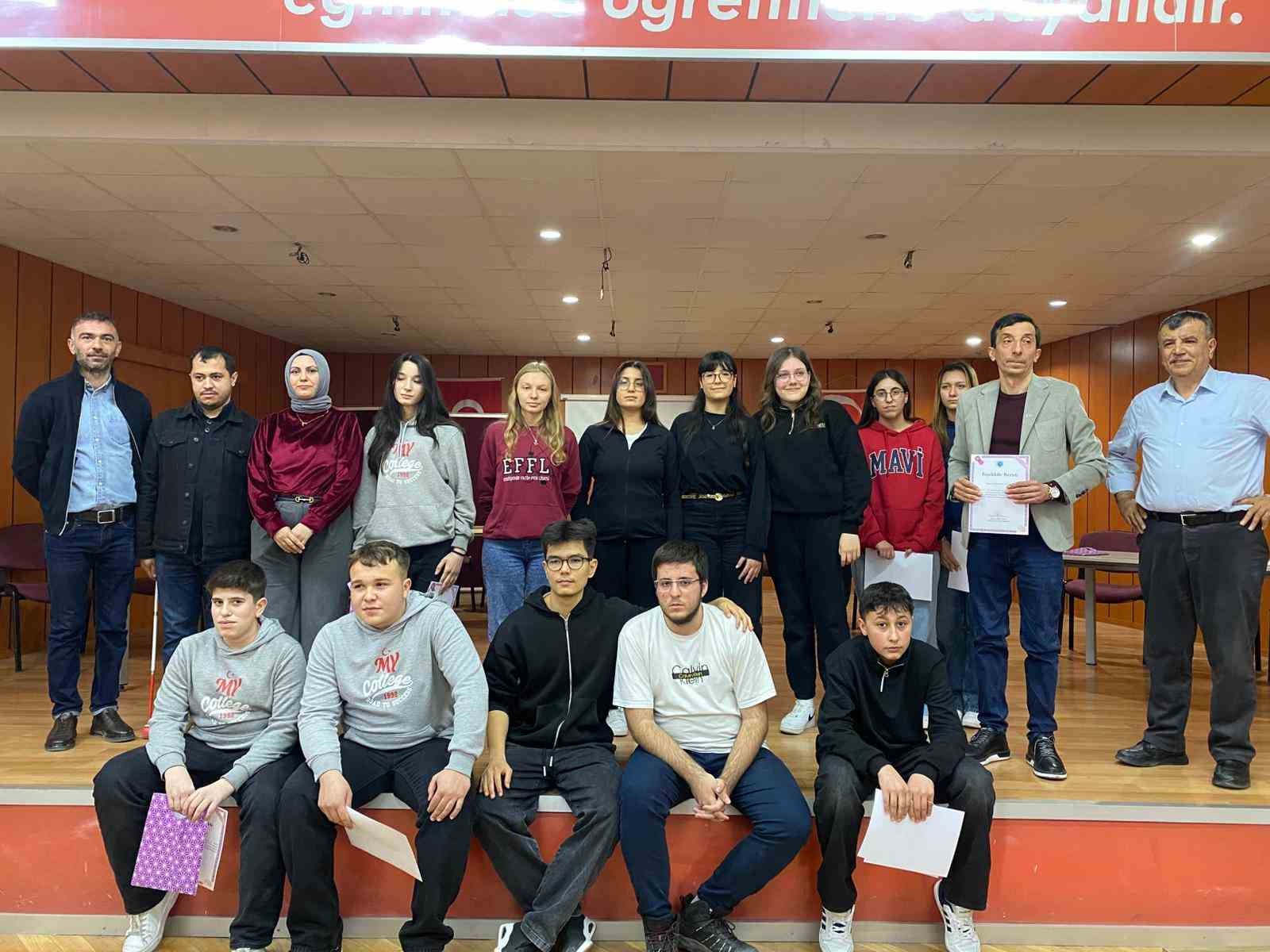 Liseler Arası 4. Milli kültür Bilgi Yarışması gerçekleştirildi
