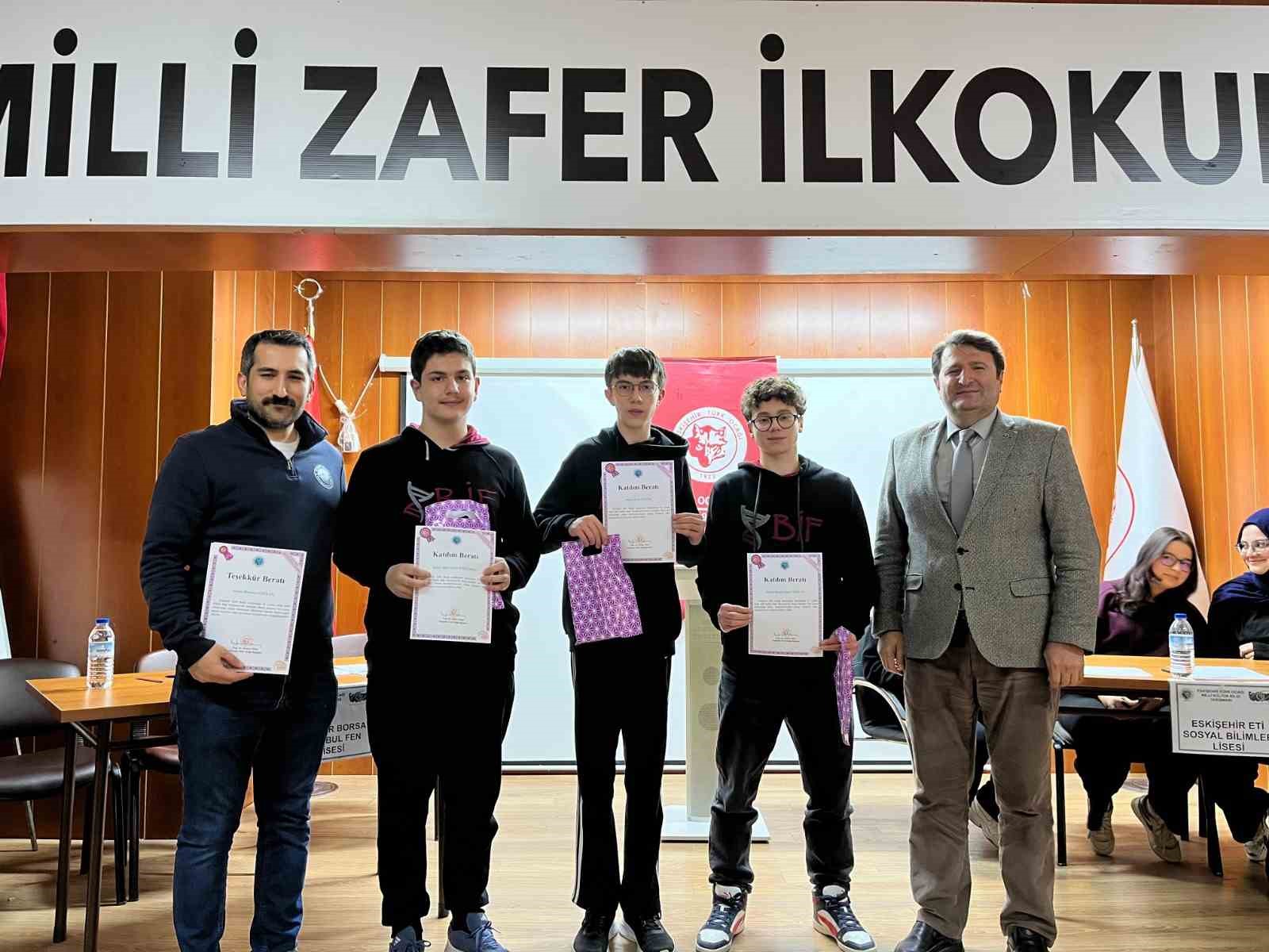 Liseler Arası 4. Milli kültür Bilgi Yarışması gerçekleştirildi
