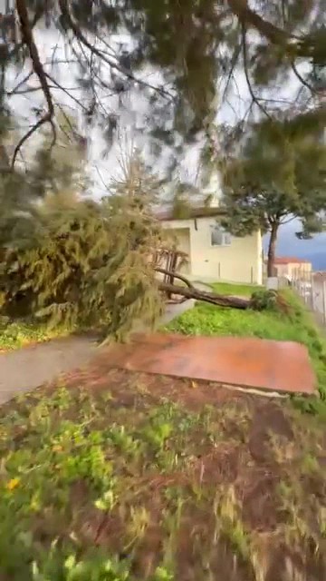 Lodos ile Kocaeli karanlığa gömüldü
