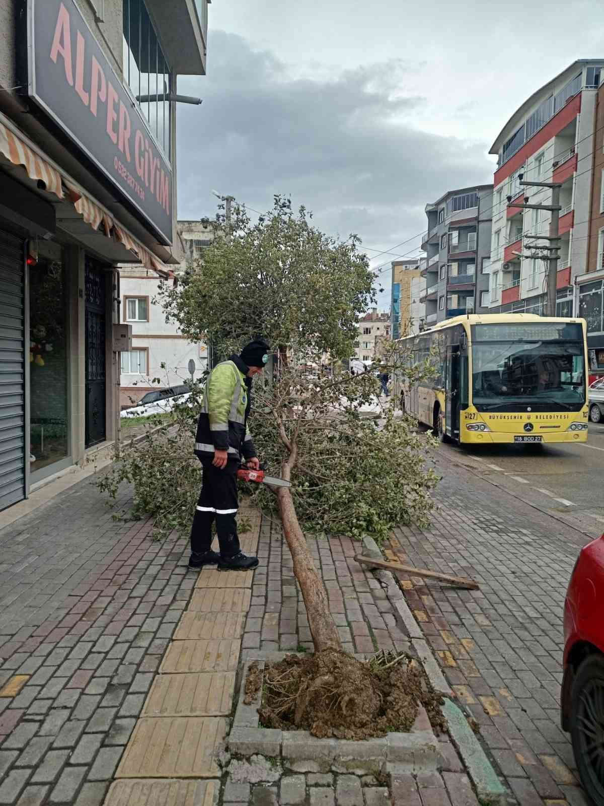 Lodosa karşı büyükşehir ekipleri sahada
