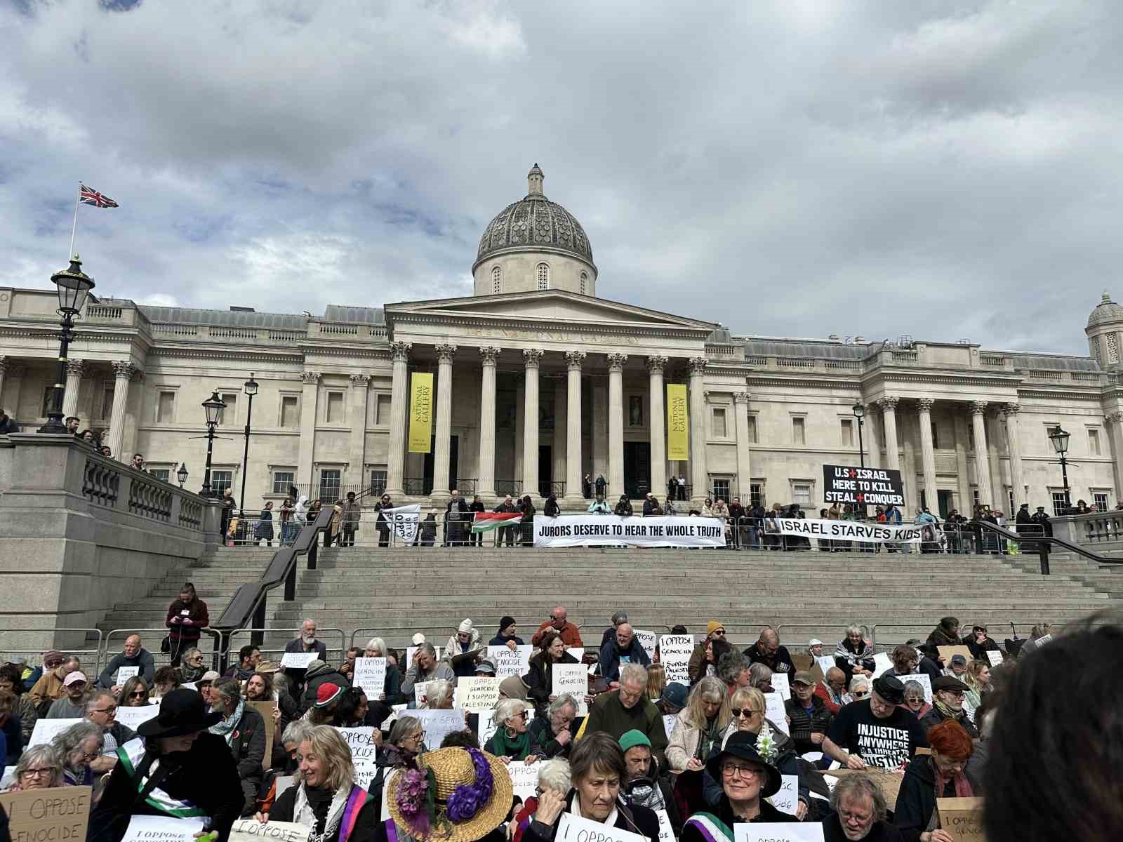 Londra polisinden Filistin’e destek gösterisine müdahale: 212 gözaltı
