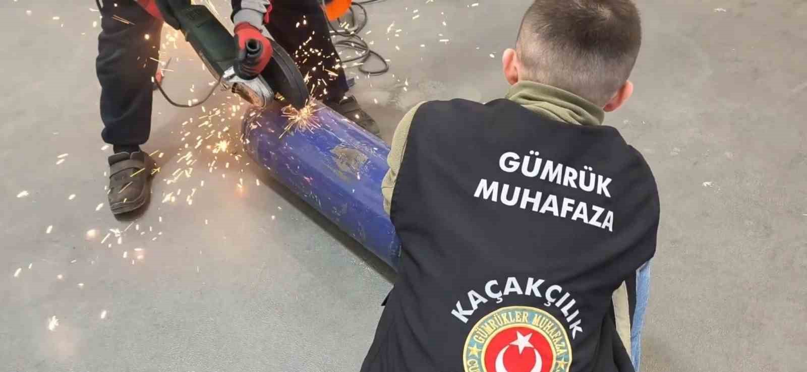 LPG tanklarından 35 kilo uyuşturucu çıktı
