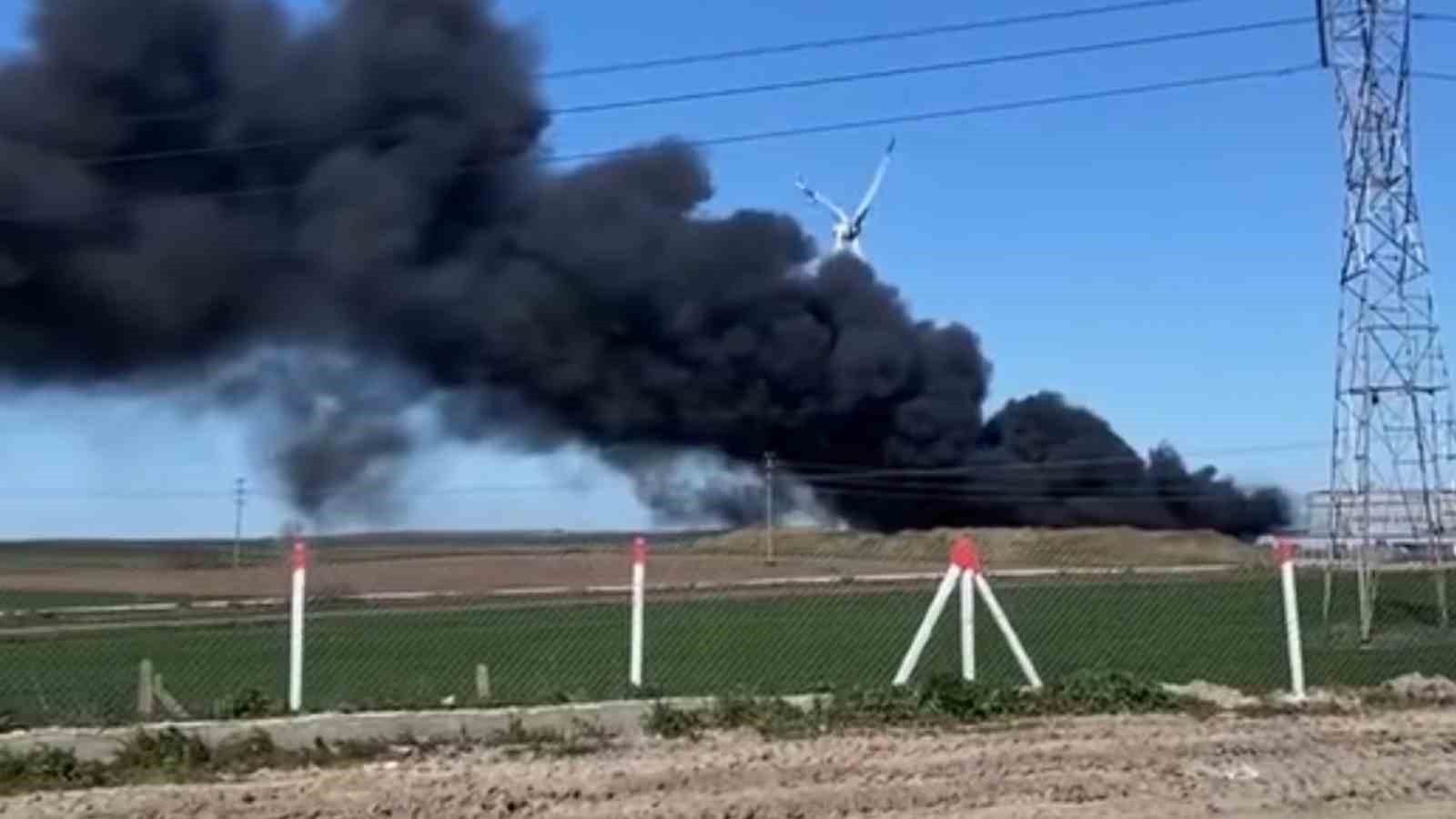 Lüleburgaz’da geri dönüşüm tesisinde yangın
