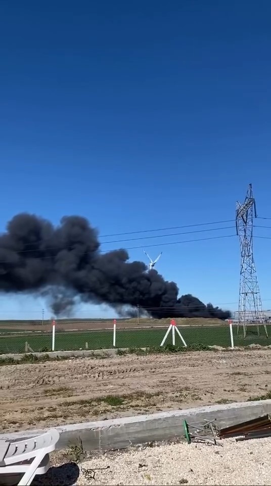 Lüleburgaz’da geri dönüşüm tesisinde yangın
