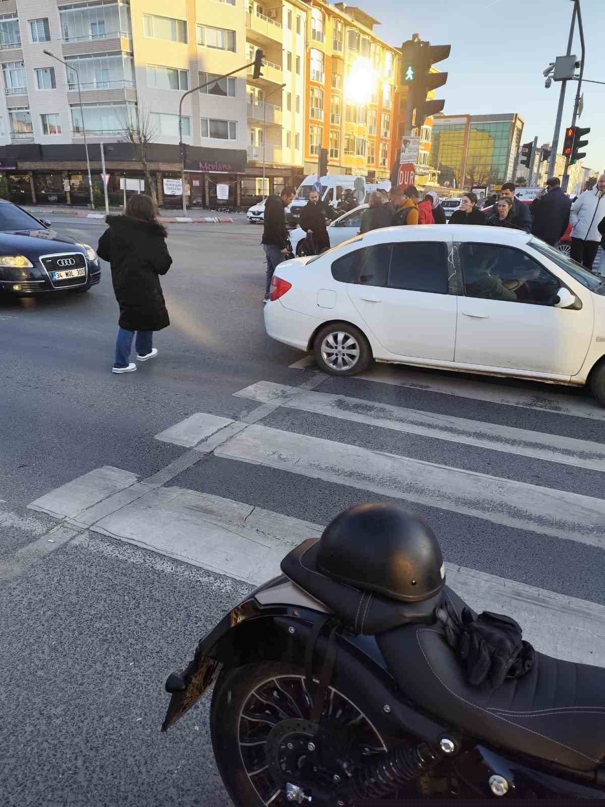Lüleburgaz’da trafik kazası: 1 yaralı
