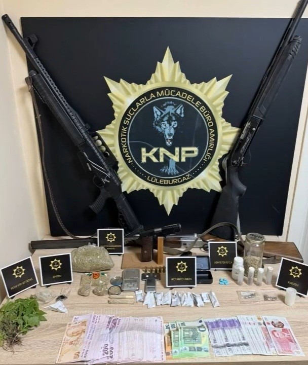 Lüleburgaz’da uyuşturucu operasyonunda 3 tutuklama
