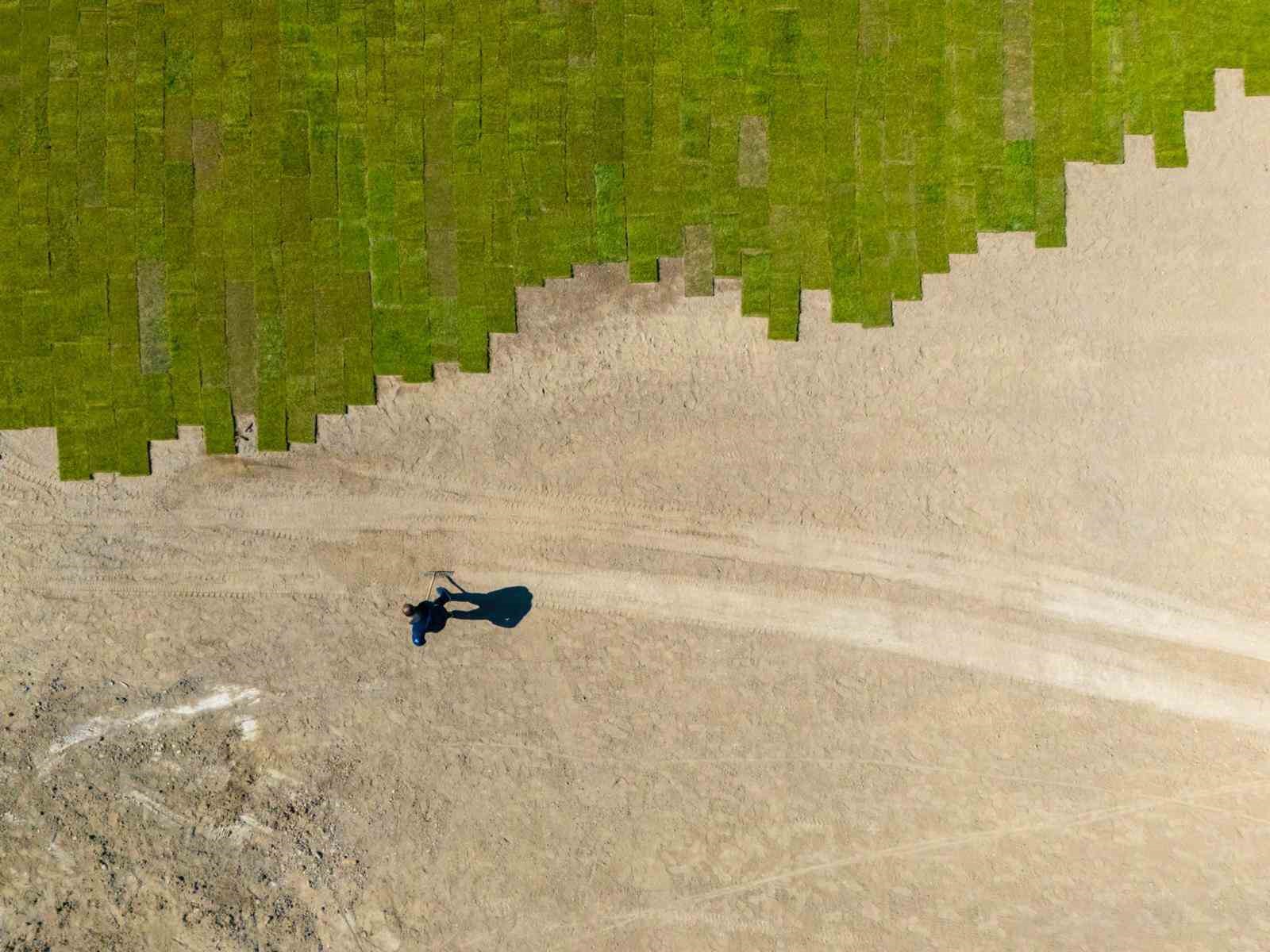 Lunapark alanına yeşille bütünleşen Zeytin Sahne geliyor
