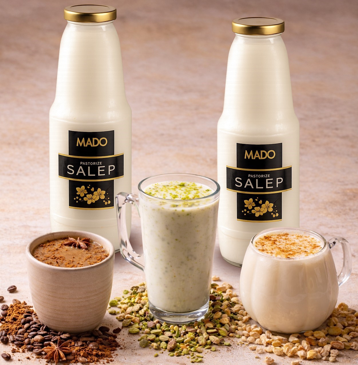 MADO, kışa sıra dışı bir yorum getiriyor: "Bu sezon moda salep"
