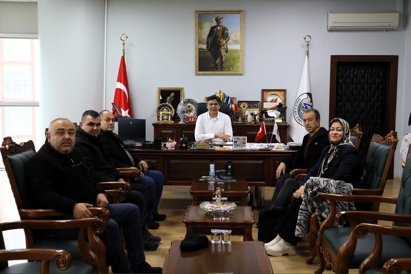 Mahalle muhtarları Başkan Durgut’la bir araya geldi
