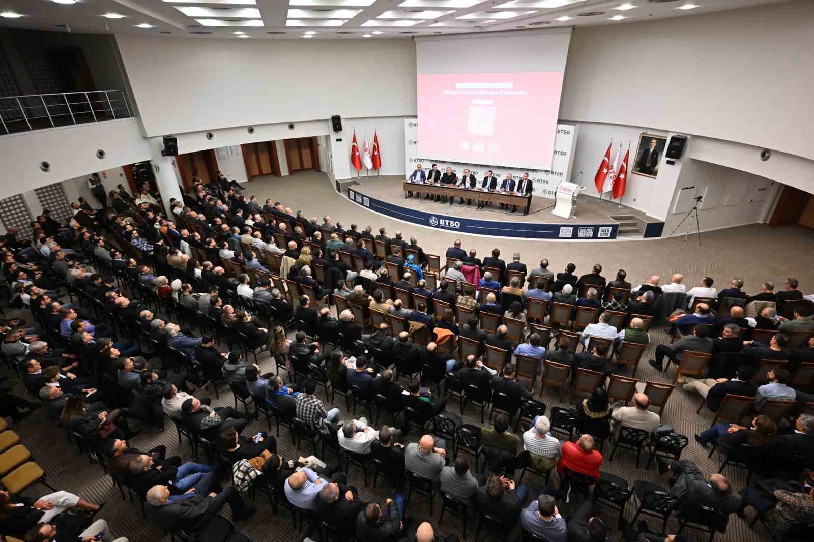 Makine sektör temsilcilerinden BTSO’da dev buluşma
