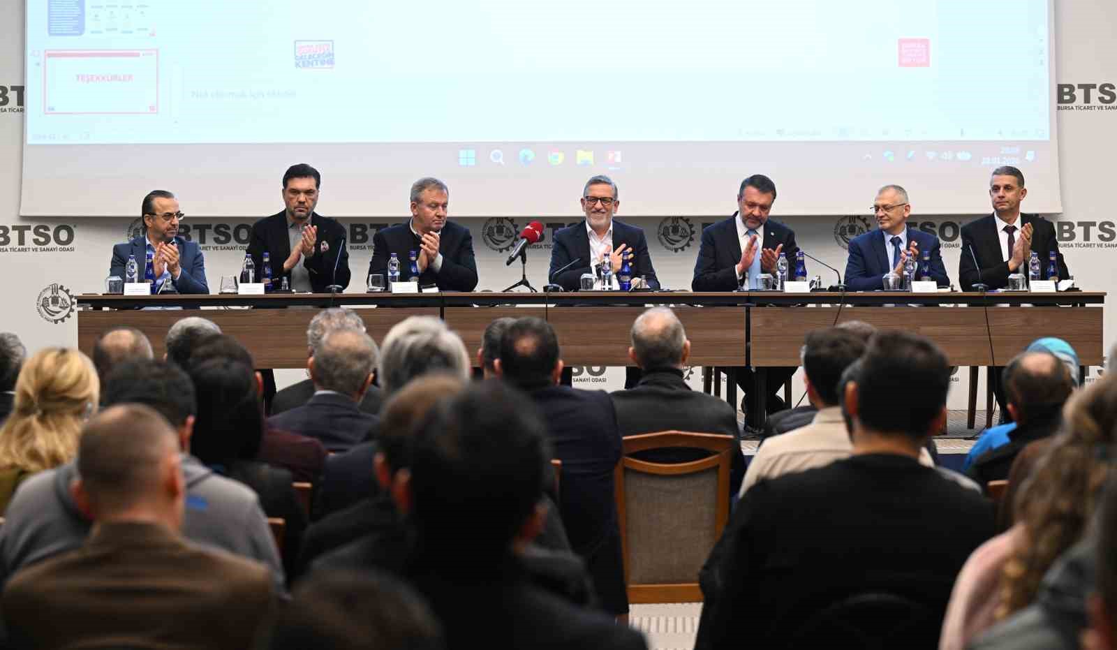 Makine sektör temsilcilerinden BTSO’da dev buluşma

