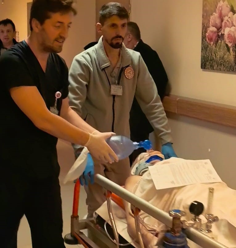 Makinenin üzerinden düşen işçi hayatını kaybetti
