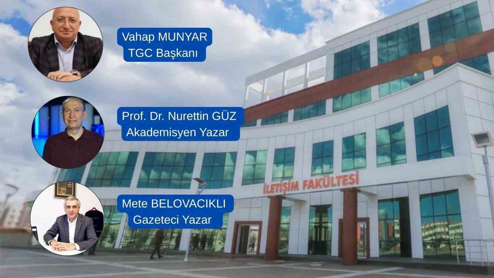 Malatya İnönü Üniversitesi’nde 10 Ocak Çalışan Gazeteciler Günü paneli
