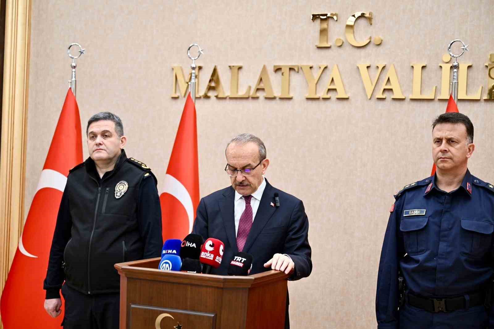 Malatya Valisi Seddar Yavuz: "Suç oranlarında düşüş var"
