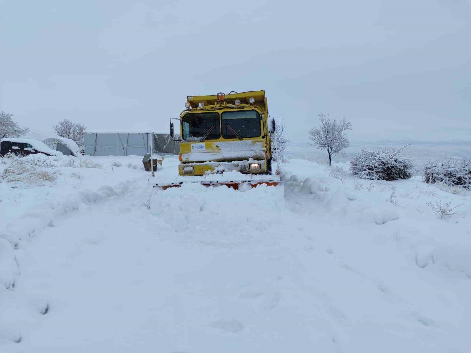 Malatya’da 136 kırsal mahalle yolu kapalı
